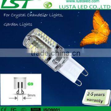 Replace 30W/40W/50W halogen, 1W/1.5W/2W/3W/4W G9/E14 Bulb, Ceramic Small LED Light Bulb, G9 3W 64pcs 3014 LED bulb