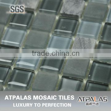 glass mix stone mosaic price for mosaic tiles for Backsplash