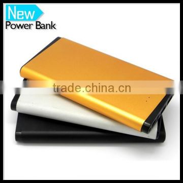 Aluminium Battery Pack Portable Mobile Mini Power Bank 12000mAh