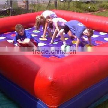 deluxe inflatable twister inflatable interactive game
