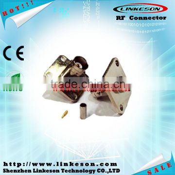 50ohm BNC female flange connector for RG316 RG174