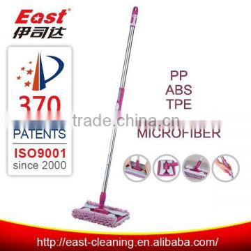 Alibaba China BSCI aluminum handle household flat microfiber chenille cleaning mop