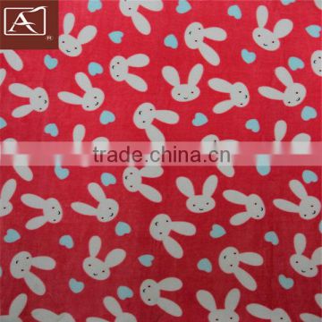 flannel fabric for baby cartoon design