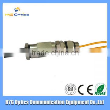 High Quality black optical fiber outdoor water proof pigtail cable for network solution