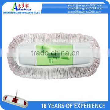 Microfibre mop with telescopic iron handle eco-friendly dust mop