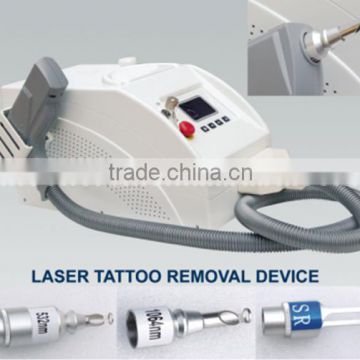 High quality tattoos removal Beauty equipment Q switch Nd yag laser