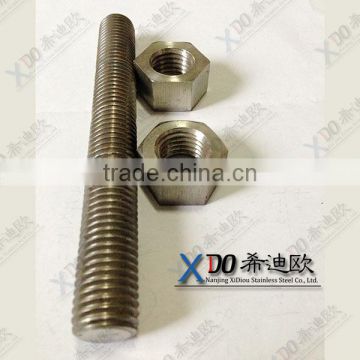904L/1.4539 stainless steel stud bolt / threaded rod M24*1000