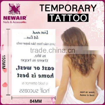 Body Scar Tattoo Temporary Stickers For Cos Play Partys Family Tattoo Stickers Fake Tattoo