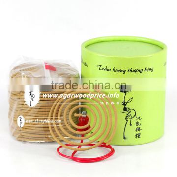 Inspiration Oud incense coil up to 4 hours burning time help to clear mind and improve concentration