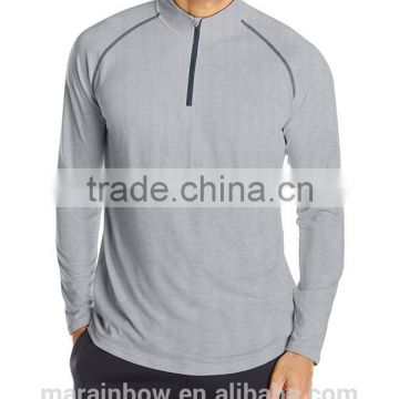 Mens 1/4 Zipper Pullover Jacket Dri-Fit Performance Outdoor Sweatshirt Top Jacket Raglan Long Sleeve Sports T Shirt Top