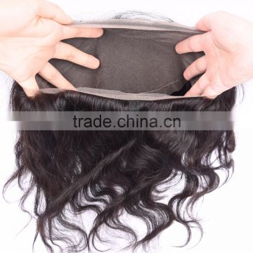 www.alibaba.com wholesale alibaba 22.5x4x2 Natural Hairline 360 Lace Frontal, frontal lace closure with bundles