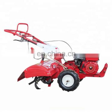 portable gasoline driven mini rototiller/small rotary tiller/hand tractor/cultivator