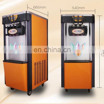 Soft serve ice cream machine/ice cream making machine