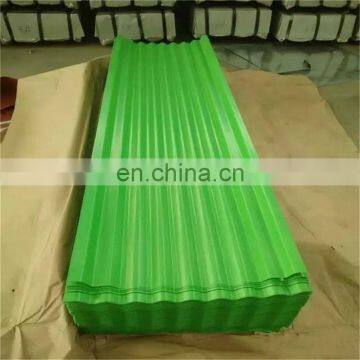 Prepainted Galvanized Roofing Plate PPGI Corrugated Steel Sheet for construction building