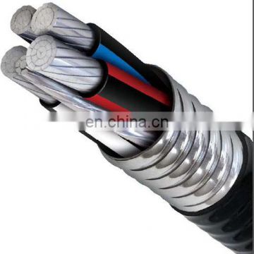 0.6/1kv 3*10 AWG THHN inner wire Armored cable MC / BX Cable with UL certificate