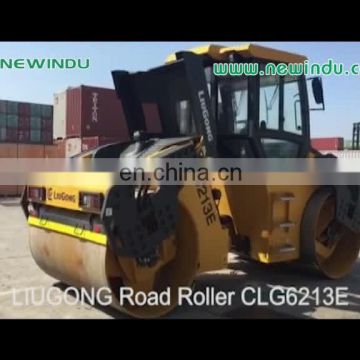 LIUGONG vibratory roller 14 ton steel road roller CLG614
