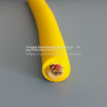 Good Bendability Cable Yellow / Orange Sheath  Cable Acid-base