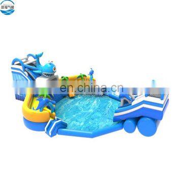 2019 New design inflatable aqua water park equipments prices