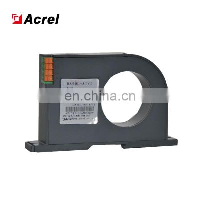 Acrel AC current sensor input:0-600A output:0-20mA/4~20mA diameter:50mm CTs accuracy class 0.2 0.5 current transformer BA50-AI/I