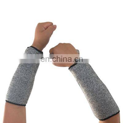 Safety Abrasion Cut Resistant Arm Sleeves EN388 Level 5 20cm long sleeve glove