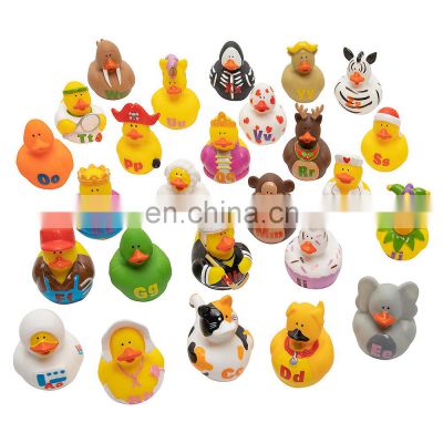 Wholesale China Easter Little Rubber Yellow Duck Squeaky Baby Bath Shower Toy for Child Toddler
