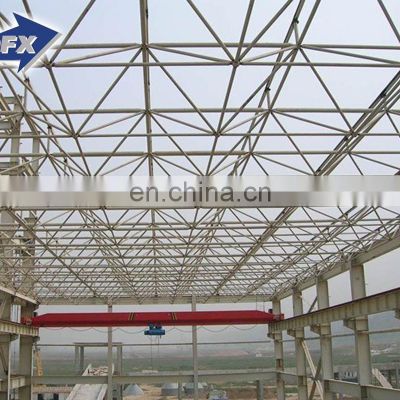 Free Design Prefab Industrial Shed Design Prefabricated Building Big Steel Structure Warehouse