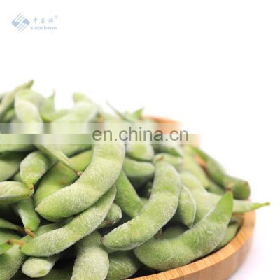 Sinocharm BRC A Approved New Season Nutrient-rich Frozen Whole Soybeans IQF  Edamame