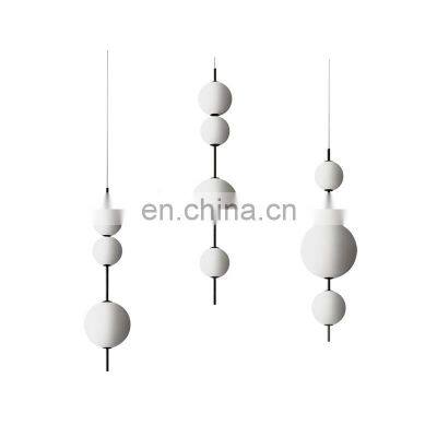 Nordic Creative Gourd Shape LED Pendant Light For Cafe Bar Kitchen Bedroom Living Room Decorative Indoor Chandelier