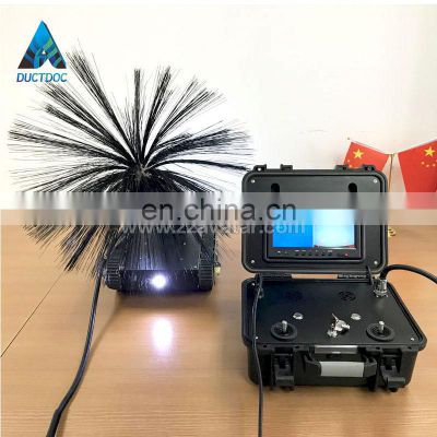 Latest Design Ventilation Pipe Cleaning Robot With HD Camera