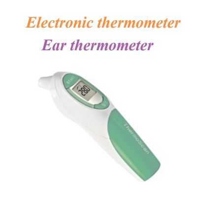 Electronic thermometer, infrared thermometer, ear cavity thermometer