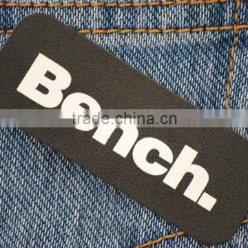 China good supplier top quality metal -on leather patches