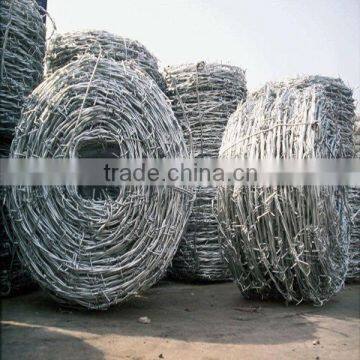 Galvanized barbed wire with competitive price(manufacturer)