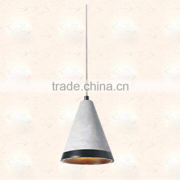 HR-88712015New arrival concrete light gesso cement cement pendant lamp ceiling lighting