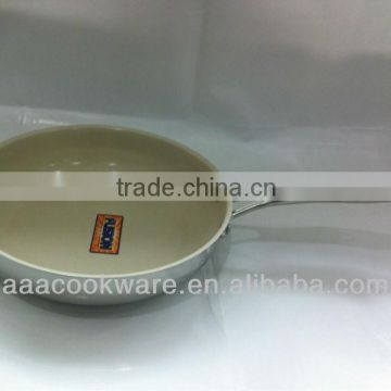 Colorful 304 stainless steel cookware with non-stick Ceramic Coating