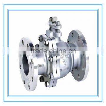 2 Pc Ball Valve Flanged End Direct Mounting,Floating Ball Valve