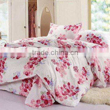rose flower bedding set