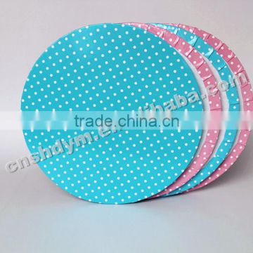 paperboard paper scalloped cake drum