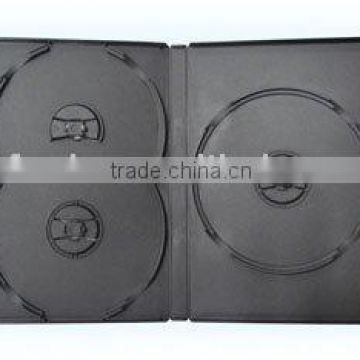 14mm Black DVD box for 3 discs