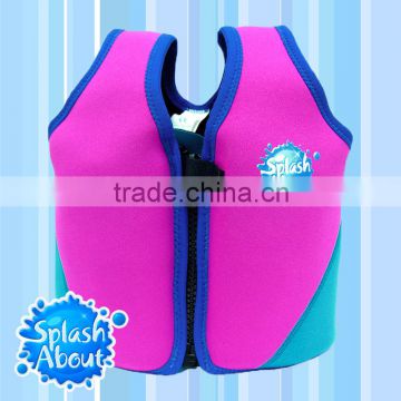 Customized swimwear distributor functional 1mm Multicolor NEOPRENE UV protection MIT float jacket