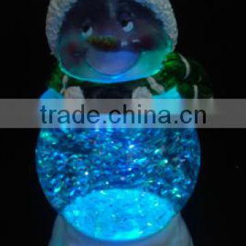 Swirling Glitter Water Christmas Ornament Xmas Decoration Colour Changing Light