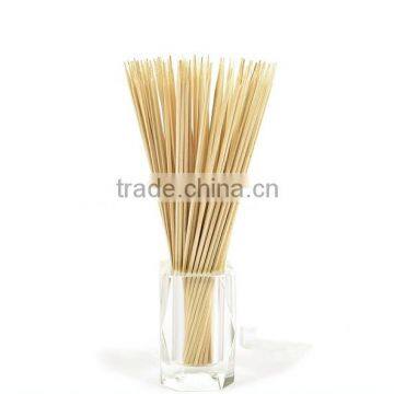 eco-friendly polished round healthy bamboo skewers for kids