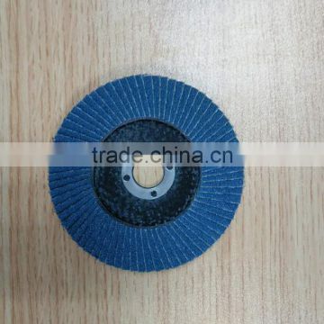 100MM Blue Flap Disc wheel for ss grinding
