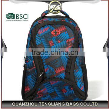 China supplier daily custom design polyester day backpack