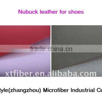 Nubuck leather