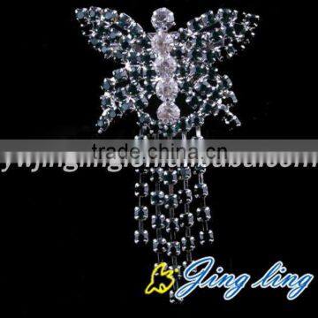 new design butterfly rhinestone brooch