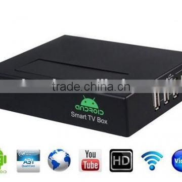 android xbmc 3d media player tv box ,supports most popular formats of vedio audio and pictures and VGA output
