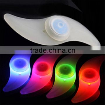 2014 hot sell bicycle warning silicone led bike light bicycle silicone safety lamp
