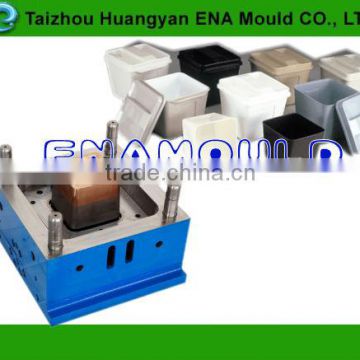 2014 hot selling plastic injection mould for square bucket