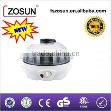 2015 zosun new design Small Coffee Heat distribution Housing material coffee roaster ZS-202A