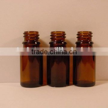 10ml amber glass boston shape Essential oil bottles